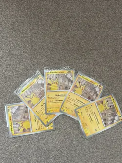 5x Pokemon Pikachu At The Museum( Sealed & Brand New) Jumbo Promo Card - Image 1