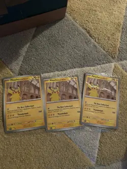 Pokemon TCG Pikachu At The Museum Jumbo Card Promo - Sealed x 3 - Image 1