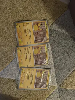 Pokemon TCG Pikachu At The Museum Jumbo Card Promo - Sealed x 3 - Image 3