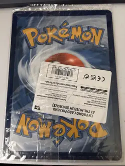 Pikachu At The Museum Jumbo Pokemon Card Promo Card Sealed - Image 2
