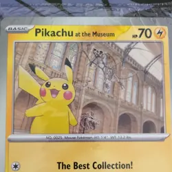 Pokemon TCG Pikachu At The Museum Jumbo Promo Card SEALED x2 - Image 3