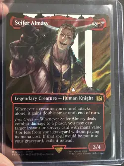 Seifer Almasy (Borderless) (Surge Foil) Final Fantasy Foil NM - Image 1
