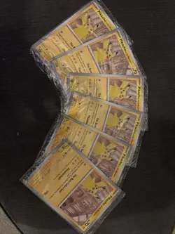 Pikachu At The Museum Jumbo Promo Card X6 Pokemon TCG, New Sealed - Image 1