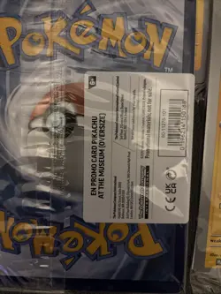 Pikachu At The Museum Jumbo Promo Card X6 Pokemon TCG, New Sealed - Image 4