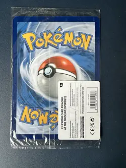 Pokemon - Pikachu Night At The Museum Jumbo Promo Card - Brand New and Sealed - Image 2