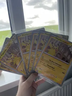 6x Pikachu At The Museum Jumbo Promo Card Pokemon TCG, New Sealed ✅ - Image 1
