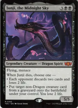 Junji, the Midnight Sky M Commander: Tarkir: Dragonstorm 183 NM MTG - Image 1