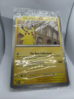 Pokemon TCG Pikachu At The Museum Promo Card Jumbo Mint Sealed UK FAST SHIPPING - Image 1