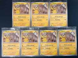 Pokemon TCG Pikachu At The Museum Promo Jumbo Card X7 (New Factory Sealed) - Image 1