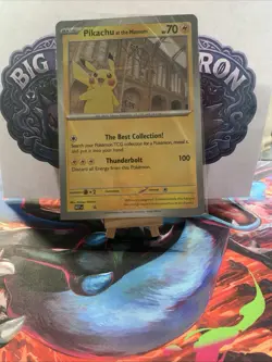 Pikachu At The Museum JUMBO Promo card - Sealed - Pokemon TCG - Image 1