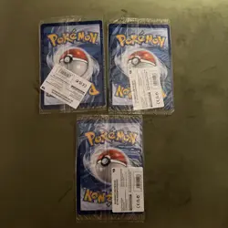 3 x Pokemon TCG Pikachu At The Museum Jumbo Promo Card - New & Sealed - Image 2