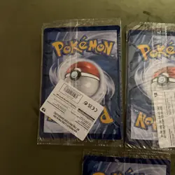 3 x Pokemon TCG Pikachu At The Museum Jumbo Promo Card - New & Sealed - Image 3