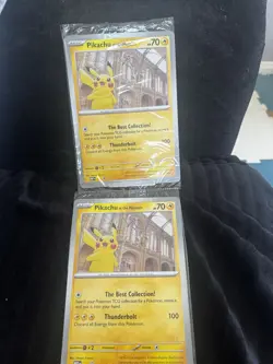 Pokemon TCG Pikachu At The Museum Jumbo Promo Card Brand New Sealed - Image 1