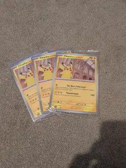 Pokemon TCG Pikachu At The Museum SEALED Promo Card Jumbo - Image 1