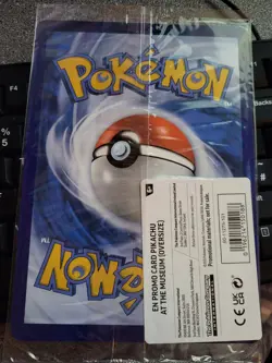 Pokemon x Natural History Museum Pikachu at the Museum (Sealed) Jumbo Promo Card - Image 2