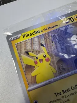 Pokemon | Pikachu At The Museum Jumbo Promo card - Brand New & Sealed - Image 2