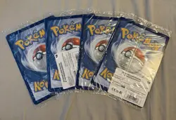 Pokemon TCG Pikachu At The Museum MEP Promo Card Jumbo Oversized Sealed X4 - Image 2