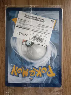 Pikachu At The Museum Rare Promo Jumbo Pokemon Card SEALED original packaging. - Image 2