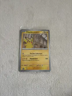 Pikachu At The Museum JUMBO Promo card - SEALED - Pokemon TCG - Image 2
