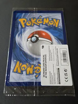 Pikachu At The Museum - Sealed Jumbo Promo Pokemon Card - Image 2