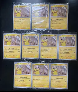 Pokemon X10 Pikachu At The Museum Promo Jumbo Card TCG (New Factory Sealed) - Image 1