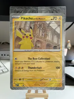Pikachu At The Museum JUMBO Promo card - SEALED - Pokemon TCG - Image 1