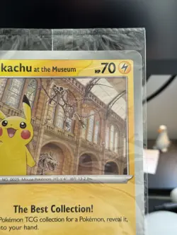 Pikachu At The Museum JUMBO Promo card - SEALED - Pokemon TCG - Image 3