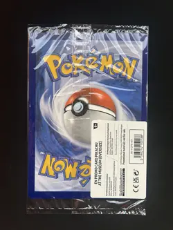 Pikachu at the Museum SEALED Jumbo Promo Pokemon card TCG Natural History Museum - Image 2