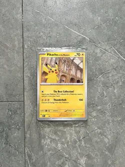 Pikachu At The Museum JUMBO Promo card - SEALED - Pokemon TCG - Image 1