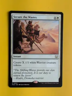 Secure the Wastes. MOC rare Instant Magic the Gathering Card. - Image 4