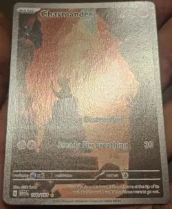 Pokemon TCG Scarlet & Violet Charmander Holo Card 168/165 NM/M Condition - Image 2