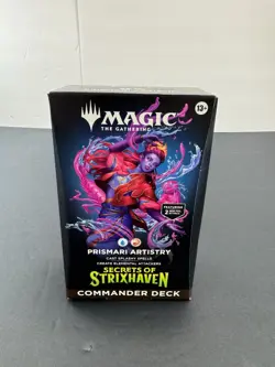 Magic The Gathering MTG Secrets Of Strixhaven PRISMARI ARTISTRY - Commander Deck - Image 1
