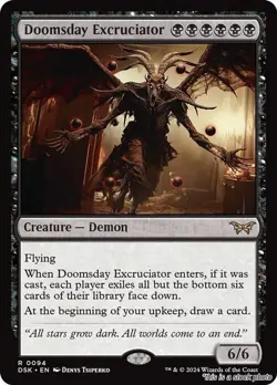 MTG Doomsday Excruciator [DSK - 94] LP - Image 1