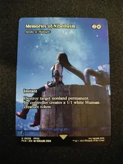 MTG Memories of Nibelheim Stroke of Midnight Showcase 0026 Final Fantasy NM - Image 1