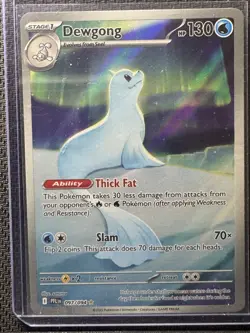 Dewgong Holo Illustration Rare ME02: Phantasmal Flames 097/094 NM - Image 1