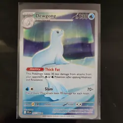 Dewgong 097/094 Illustration Rare Phantasmal Flames English Pokemon Card NM - Image 1