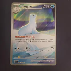 Dewgong 097/094 Illustration Rare Phantasmal Flames Pokemon Holo NM/M - Image 1