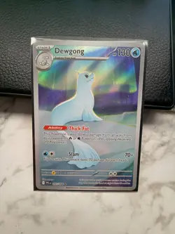 Dewgong 097/094 Phantasmal Flames Illustration Rare Pokemon Card - Image 1