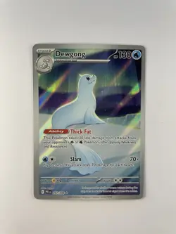 Pokemon TCG Dewgong 097/094 Illustration Rare – Phantasmal Flames – Near Mint - Image 1
