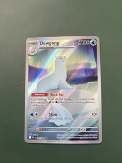 Pokemon TCG Dewgong Phantasmal Flames Illustration Rare 097/094 . Mint To Nm. - Image 1