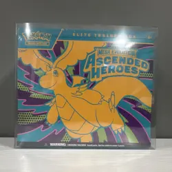 4 Pokemon TCG Mega Evolution Ascended Heroes Elite Trainer Box - Image 1
