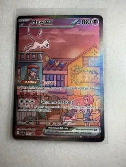 Mew ex SVP 053 Pokemon TCG Scarlet Violet 151 Black Star Promo Full Art - Image 1