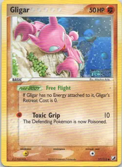 2005 Unseen Forces Gligar STAMPED HOLO #57/115 - Image 1