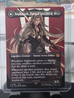 Sephiroth, Fabled SOLDIER (Borderless) Final Fantasy Regular Final Fantasy Magic - Image 1