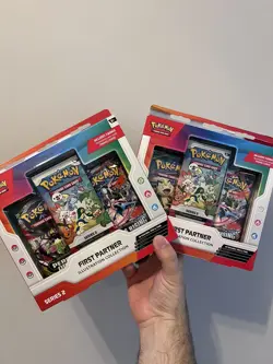 Pokemon (2) Box Lot! TCG First Partner Illustration Collection Series 2 - Image 1