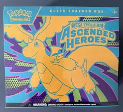 Pokemon Ascended Heroes Elite Trainer Box Factory Sealed New ETB 1 - Image 1