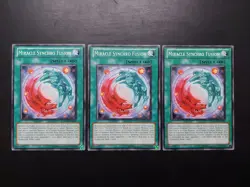 Yugioh - Miracle Synchro Fusion DREV-EN057 Common Playset x3 - Image 1