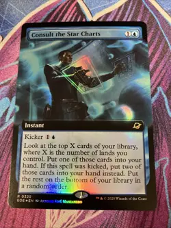 Consult the Star Charts (Extended Art) Edge of Eternities MTG - Image 1