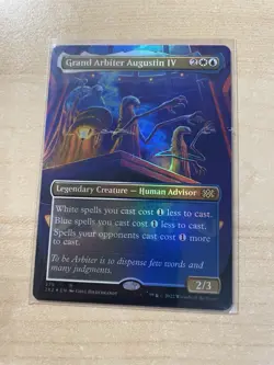 Grand Arbiter Augustin IV (Borderless) Double Masters 2022 Foil - Image 1