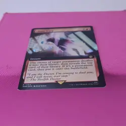 MTG Chaos Warp Surge Foil Extended Art Doctor Who LP English - Image 4